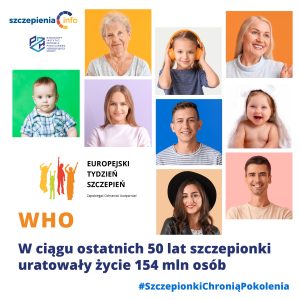 WHO: w ciągu ostatnich 50 lat szczepionki uratowały życie...